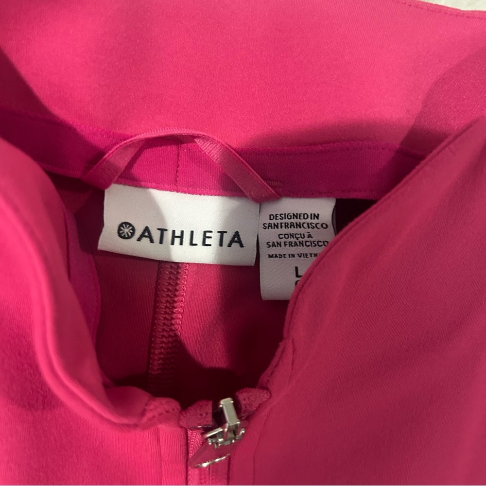 Athleta Pink Jacket Lightweight Performance - image 2